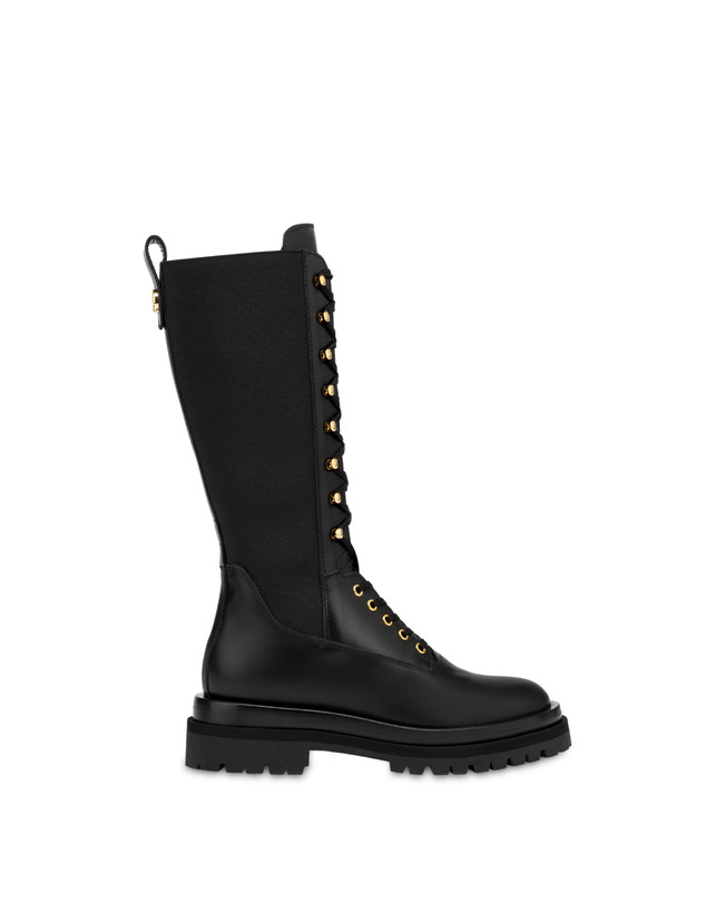 High Combat Boot in vitello Balkan Photo 1