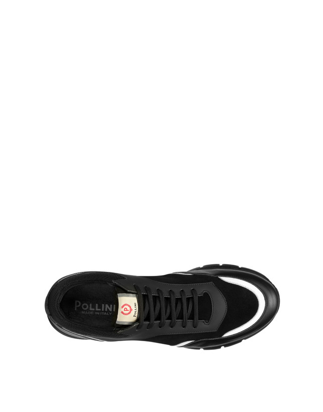 Sneakers in crosta e vitello Court Photo 3