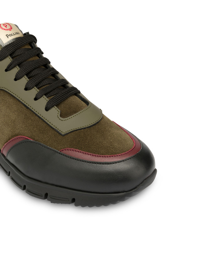 Court leather and calf leather sneakers Photo 5