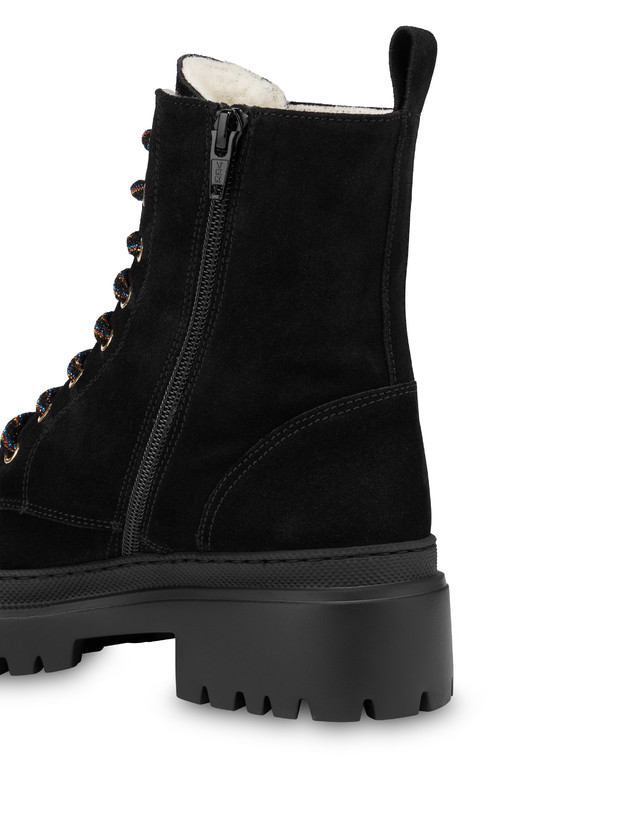 Combat boot in crosta Mountain Forest Photo 4