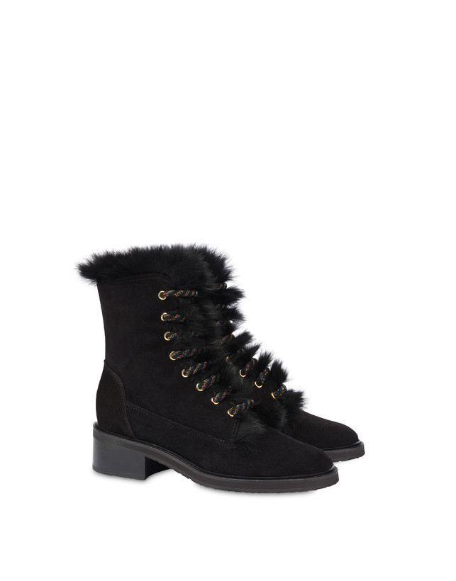 Uniform split leather boots Photo 2