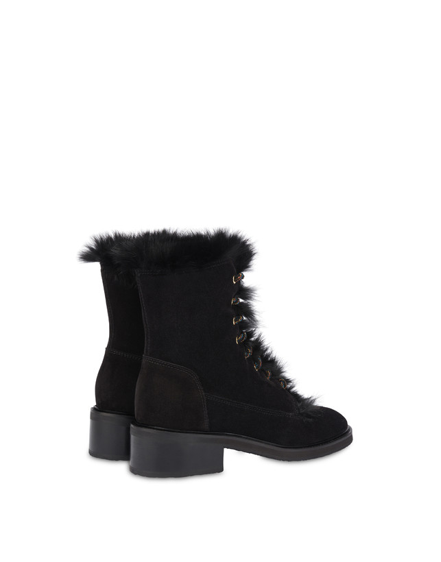 Uniform split leather boots Photo 3