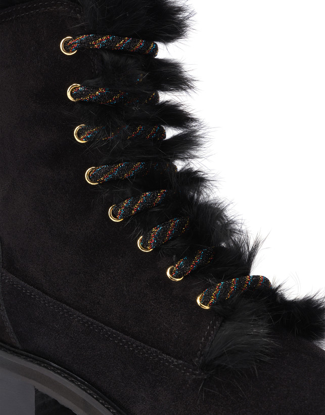 Uniform split leather boots Photo 4