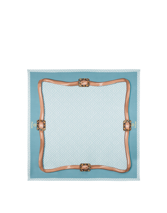 Silk twill scarf Photo 3