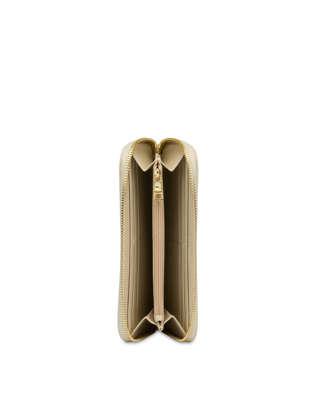 Heritage Logo Embossed zipper around wallet Photo 3