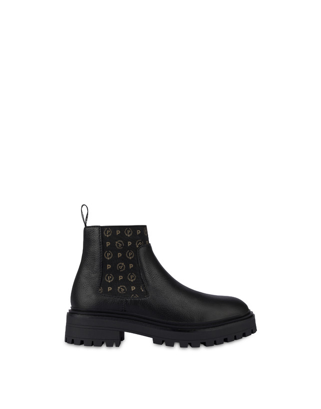 Pollini Beatles In Vitello Logo Heritage Nero/nero
