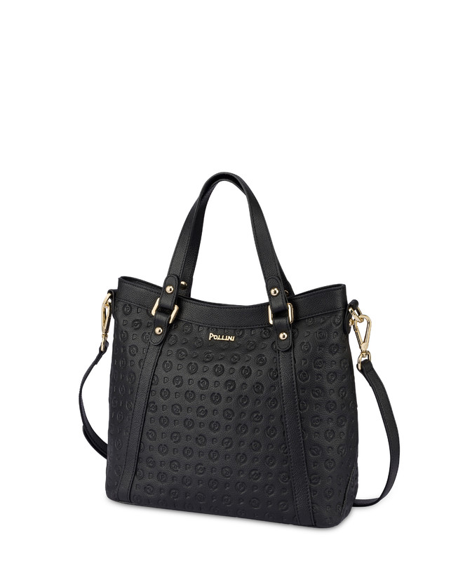 Borsa a spalla Heritage Logo Embossed Photo 2