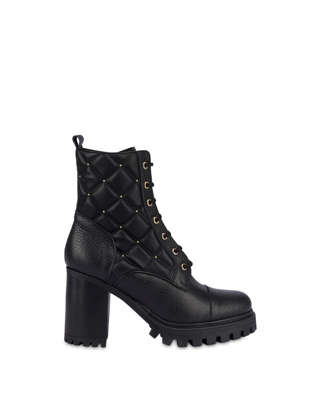 Stars In Prague matelassé combat boot Photo 1