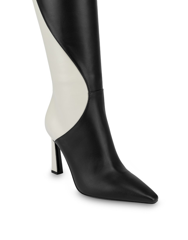 Karluv Most two-tone calfskin boot Photo 4
