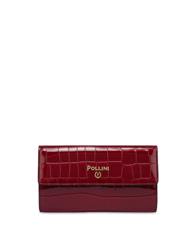 Wallet On Chain crocodile print wallet Photo 1