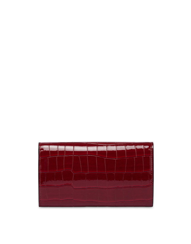 Wallet On Chain crocodile print wallet Photo 2