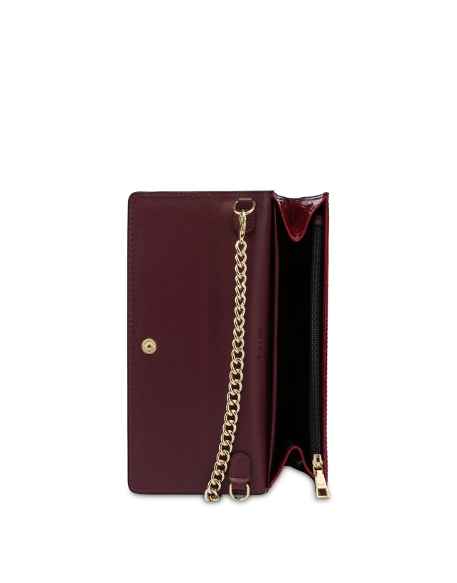 Wallet On Chain crocodile print wallet Photo 3