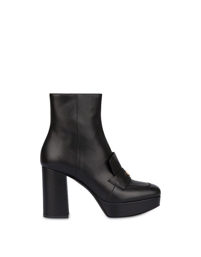 Victoria Station calf leather ankle boots Photo 1
