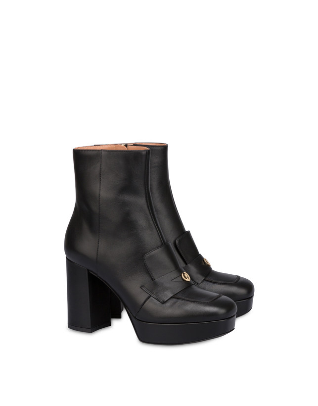 Victoria Station calf leather ankle boots Photo 2