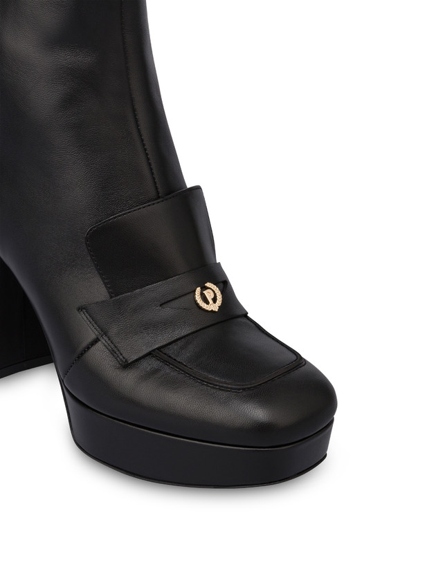 Victoria Station calf leather ankle boots Photo 4