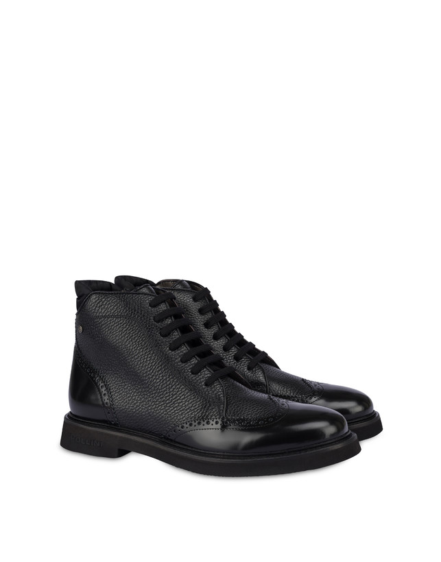 Wien calf leather lace-up ankle boots Photo 2