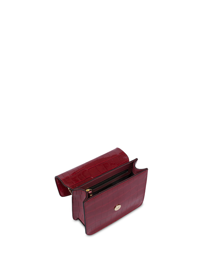 Grand Budapest Hotel crocodile print crossbody bag Photo 4