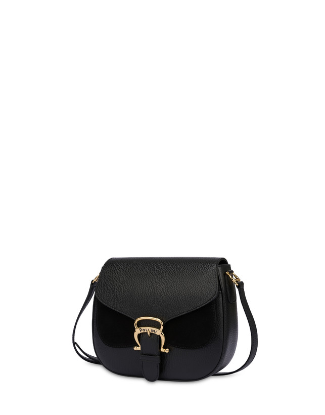 Petalo bag in calfskin and split leather Photo 2