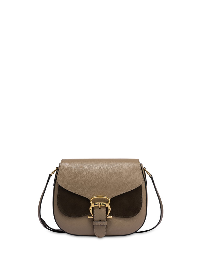 Petalo bag in calfskin and split leather Photo 1