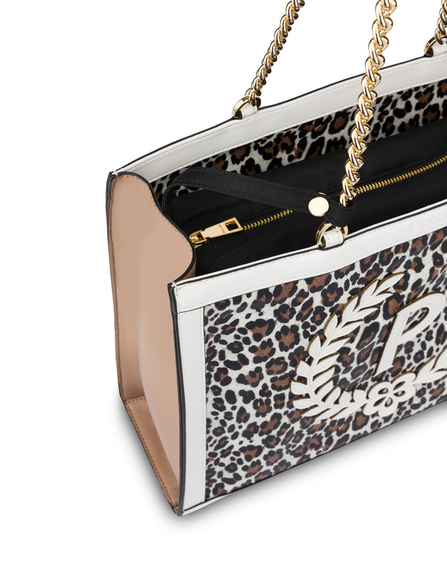 Follow The Sun leopard print shopping bag Photo 5