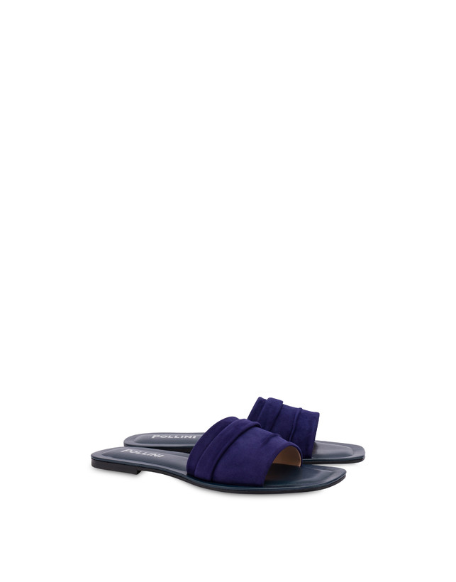 Ciabatta flat in camoscio Wave Photo 2
