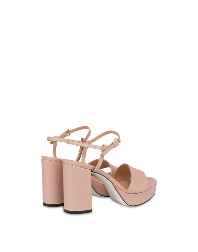 Corinto calfskin platform sandals Photo 3