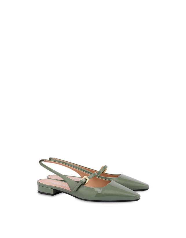 Ballerina slingback in vernice Cote d'Azur Photo 2