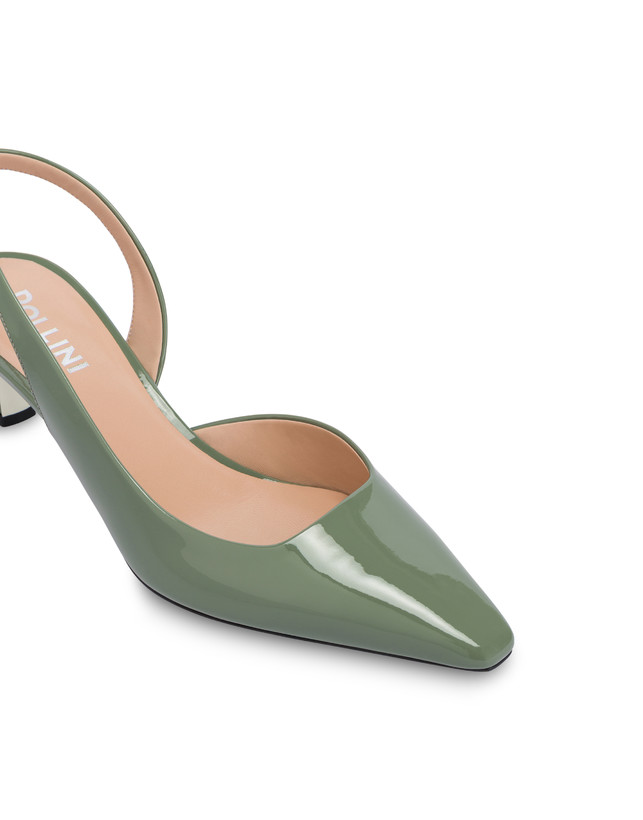 Cote d'Azure slingbacks in patent leather Photo 4