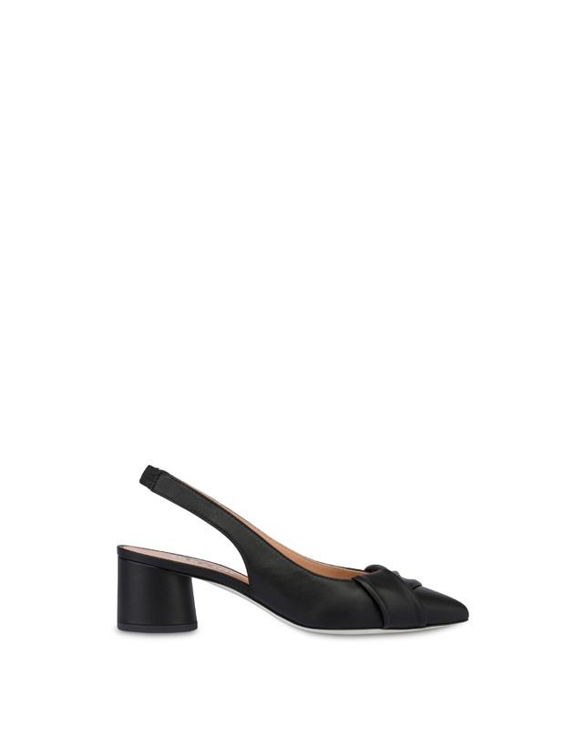 Soft Spring nappa leather slingbacks Photo 1