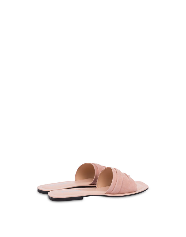 Ciabatta flat in camoscio Wave Photo 3