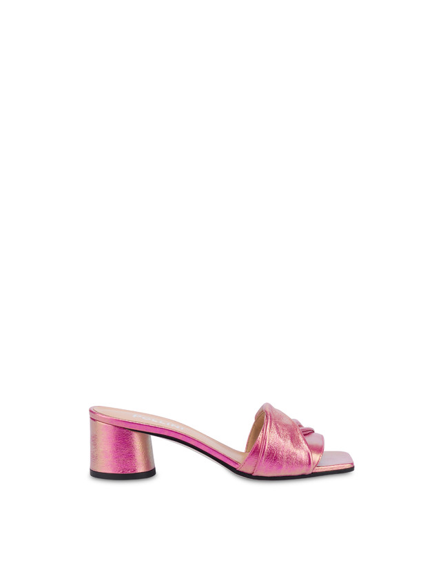 Soft Spring iridescent nappa leather mules Photo 1