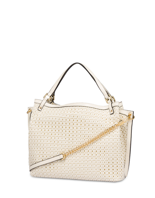 Borsa doppio manico in paglia di Vienna Natural Feeling Photo 3
