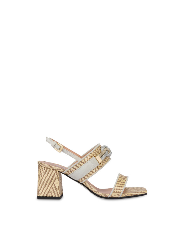 Marina woven fabric sandals Photo 1