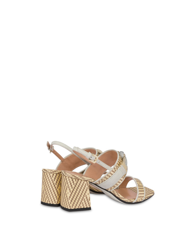Marina woven fabric sandals Photo 3