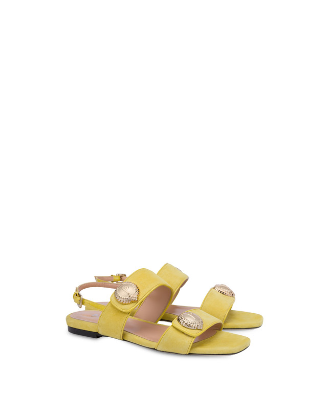 Queen flat suede sandals Photo 2
