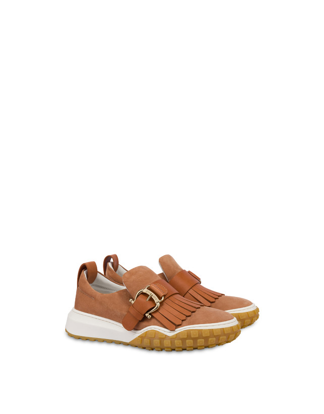 Slip-on sneakers in nabuk Run About Photo 2