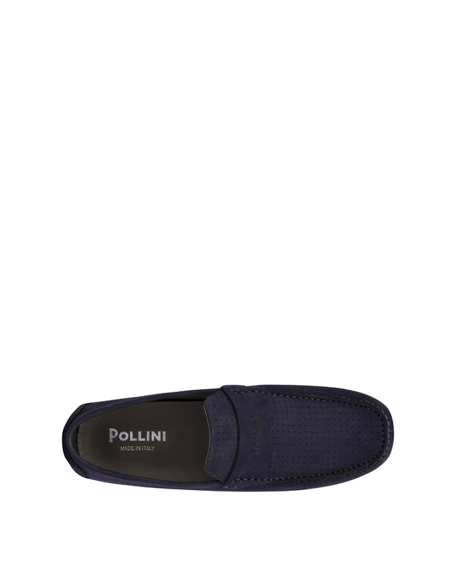 Mocassini in nabuk traforato Driver Shoes Photo 3