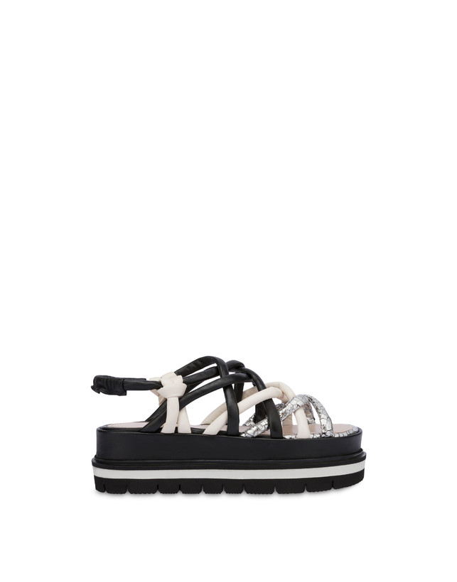 Perception flatform nappa leather sandals Photo 1
