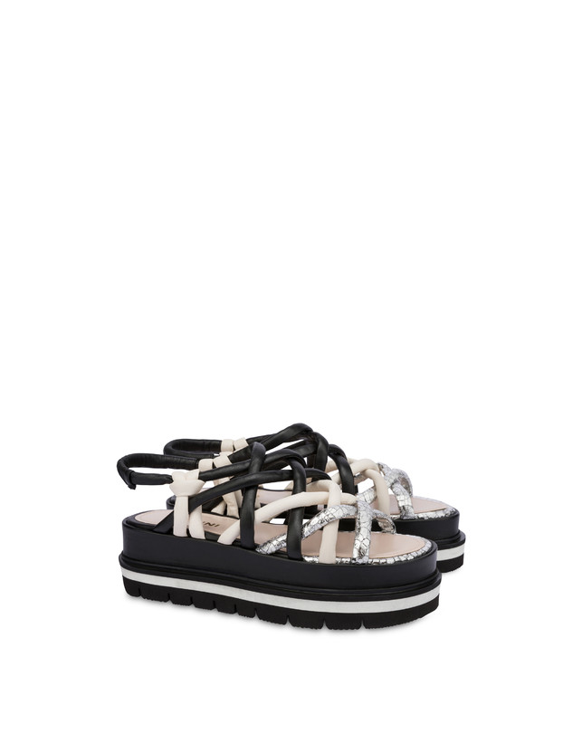Perception flatform nappa leather sandals Photo 2