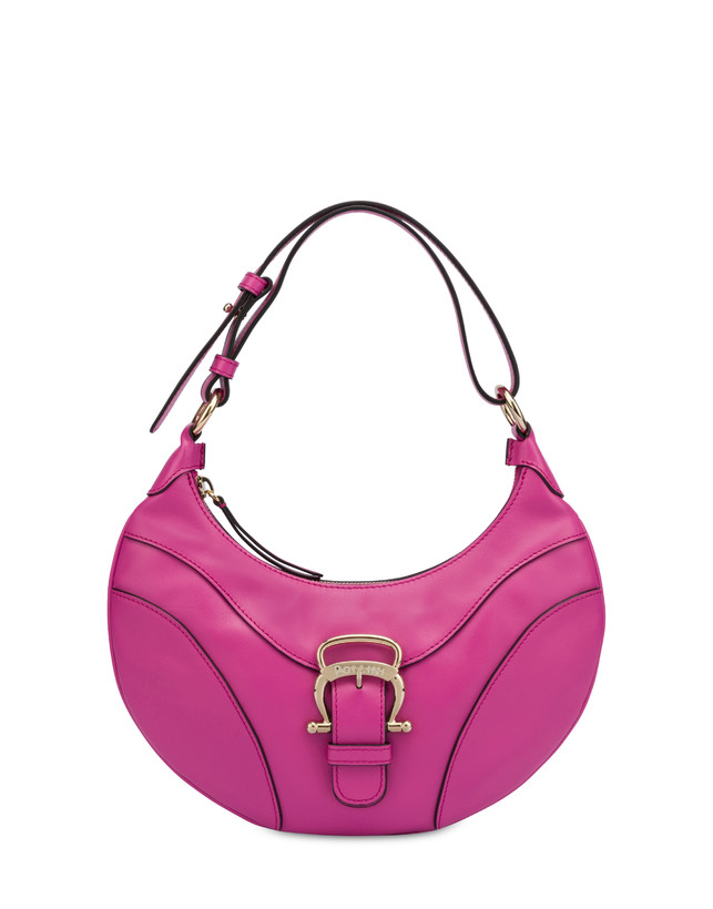 Borsa a spalla in vitello Cabiria Buckle Photo 1