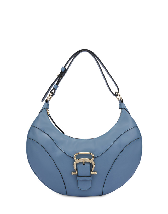 Borsa a spalla in vitello Cabiria Buckle Photo 1