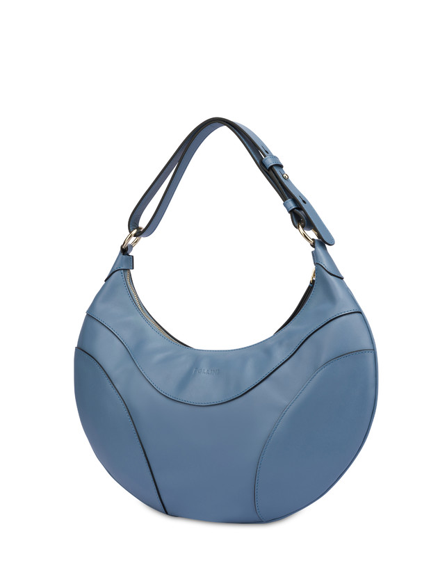 Borsa a spalla in vitello Cabiria Buckle Photo 3