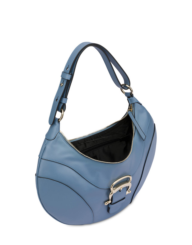 Borsa a spalla in vitello Cabiria Buckle Photo 4