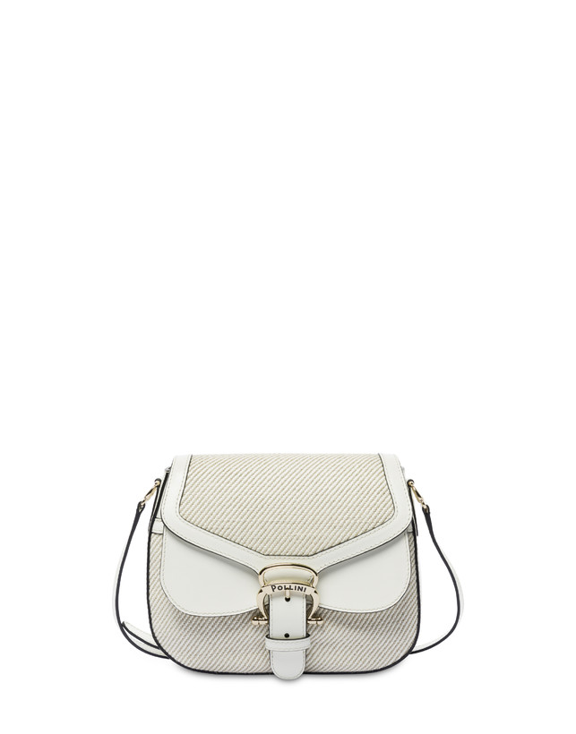 Petalo bag in rafia e vitello Photo 1