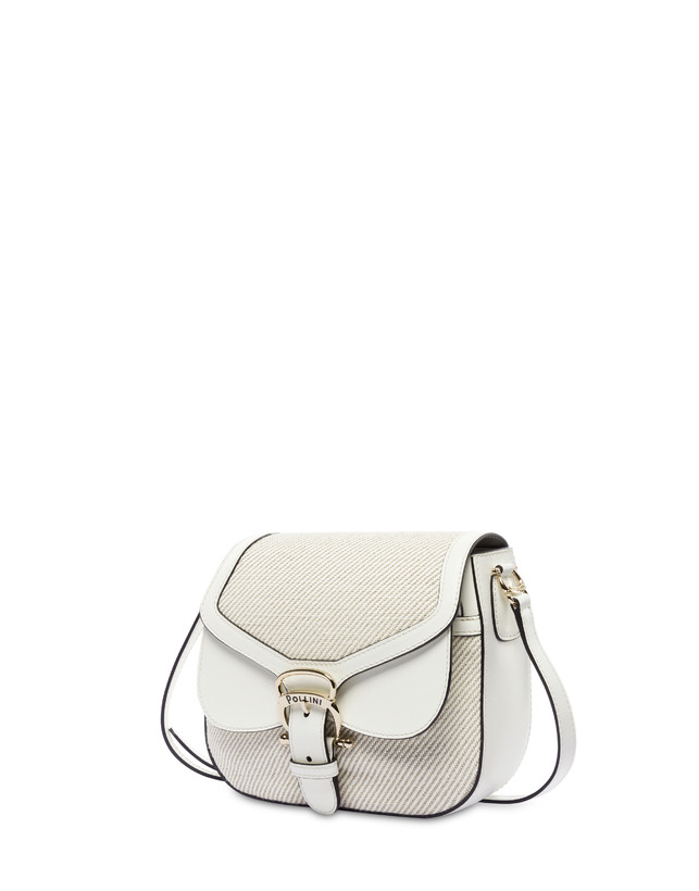 Petalo bag in rafia e vitello Photo 2
