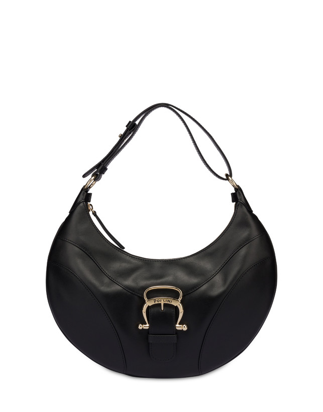 Borsa a spalla in vitello Cabiria Buckle Photo 1