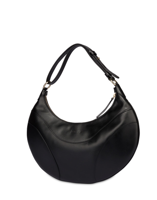 Borsa a spalla in vitello Cabiria Buckle Photo 3