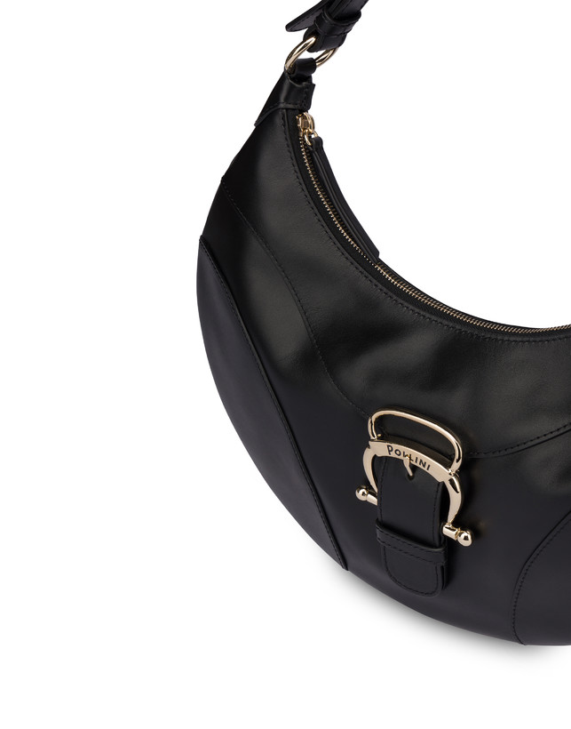 Borsa a spalla in vitello Cabiria Buckle Photo 5