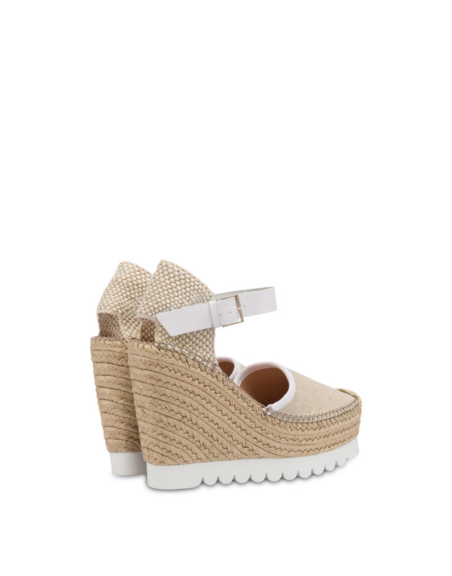 Sandali con zeppa espadrillas Heritage Logo Embossed Photo 3