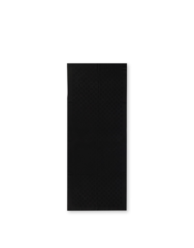 Sciarpa in seta Jacquard Logo Photo 1